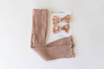 Rose Ribbed Baby Leggings