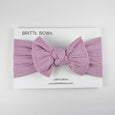 Cable Knit Baby Head Wrap