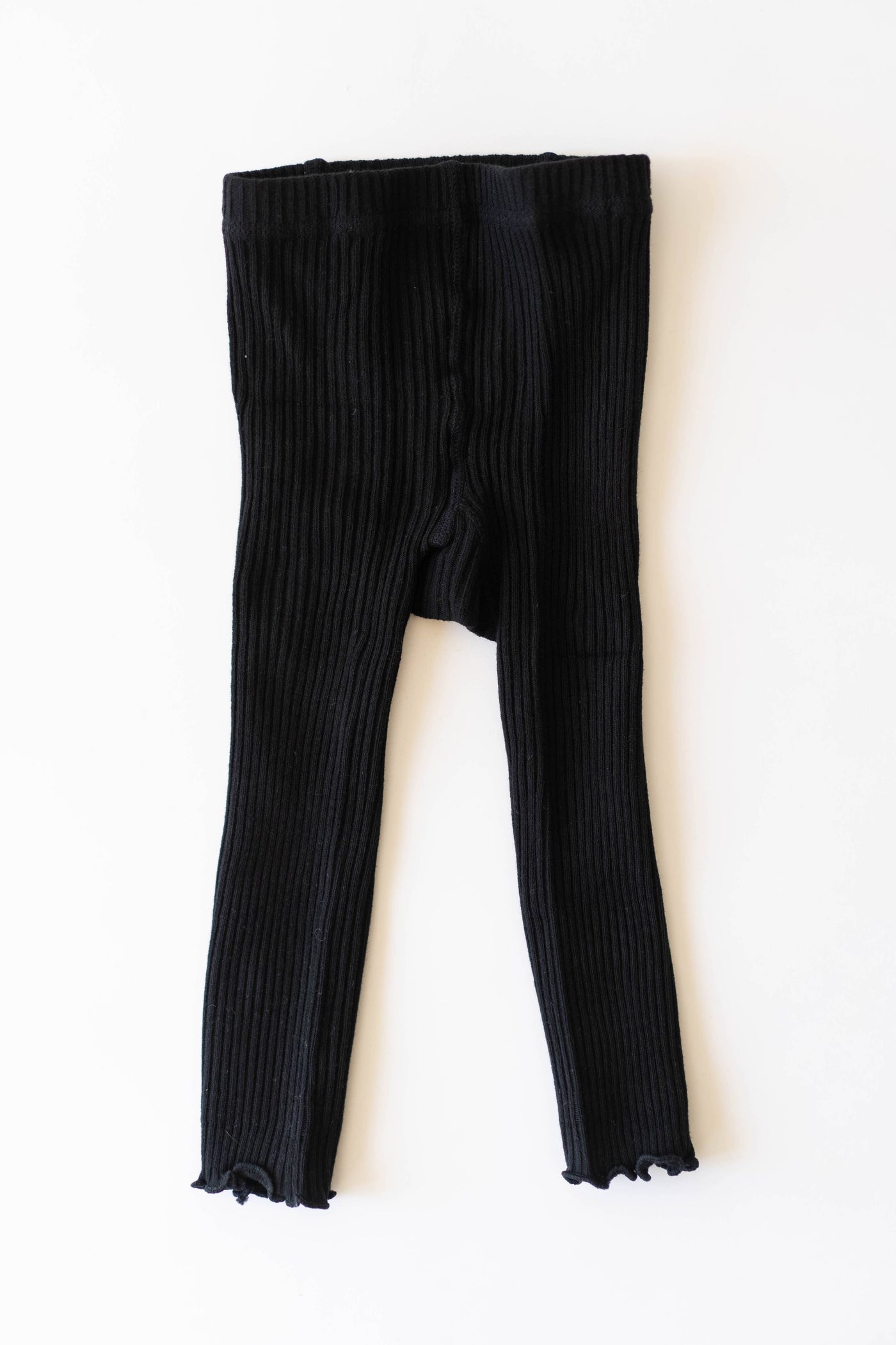 Rose Ribbed Baby Leggings